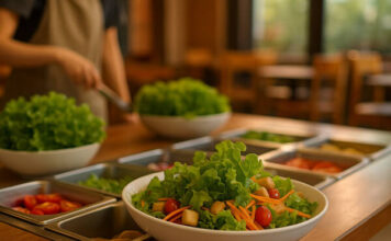 เบื้องหลังความสดในจานสลัด: ผักกรีนโอ๊คกับร้านสลัดยุคใหม่ในกรุงเทพฯ ผักกรีนโอ๊คกับร้านสลัดยุคใหม่ในกรุงเทพ