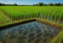 เลี้ยงปลาในนาข้าวแบบผสมผสาน เพิ่มคุณค่าให้เกษตรกรไทย เลี้ยงปลาในนาข้าวแบบยั่งยืน