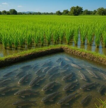 เลี้ยงปลาในนาข้าวแบบผสมผสาน เพิ่มคุณค่าให้เกษตรกรไทย เลี้ยงปลาในนาข้าวแบบยั่งยืน