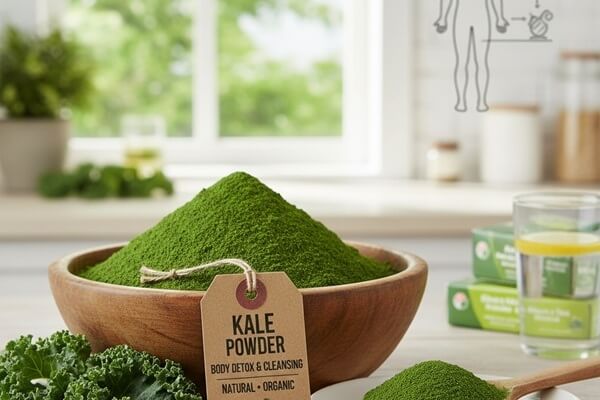 ผงผักเคล กับการดีท็อกซ์ (Detox) สารพิษในร่างกาย