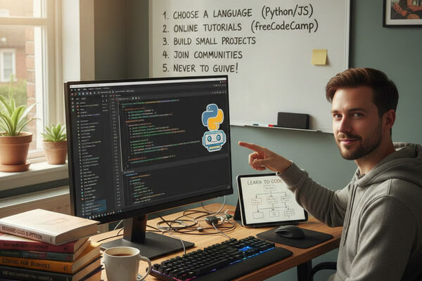 วิธีการเรียนรู้และเขียนโค้ด (Coding) ด้วยตัวเองสำหรับคนที่ไม่จบสายคอมพิวเตอร์