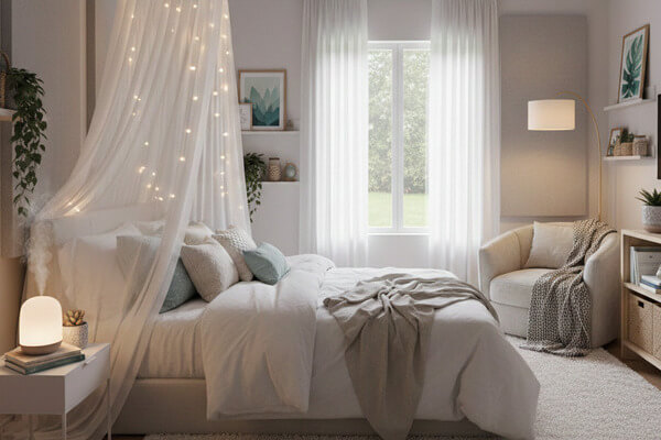 วิธีจัดห้องนอนให้เป็นพื้นที่ปลอดภัย (Safe Space) ที่สงบและผ่อนคลาย