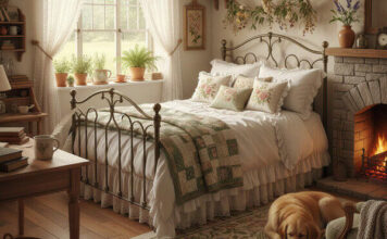 แต่งห้องสไตล์ Cottagecore เปลี่ยนพื้นที่อยู่อาศัยให้กลายเป็นบ้านสวนชนบทที่อบอุ่นและผ่อนคลาย แต่งห้องสไตล์ Cottagecore (บ้านสวนชนบท)