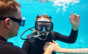 กลัวน้ำก็เริ่มได้ เปลี่ยนความหวั่นใจเป็นความมั่นใจด้วยการดำน้ำ Scuba กลัวน้ำก็เริ่มได้ เปลี่ยนความหวั่นใจเป็นความมั่นใจด้วยการดำน้ำ Scuba