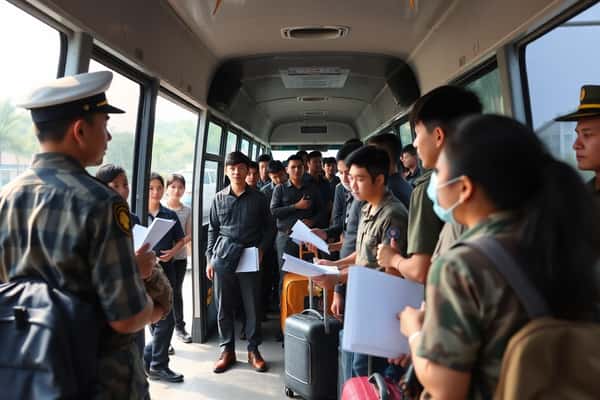 รถรับส่งค่ายทหาร วันเกณฑ์ต้องรู้อะไรบ้าง ไปยังไงให้ไม่พลาดเวลา