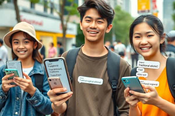 เมื่อสำนวนไทยไม่อยู่แค่ในตำรา: คำเก่าที่วัยรุ่นเอามาพลิกใช้บนโซเชียล